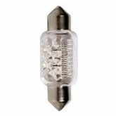 Комплект светодиодов в салон Narva 12V-0,35W  (SV8,5-36) 6000К LED (2шт. блистер)  18010 LED